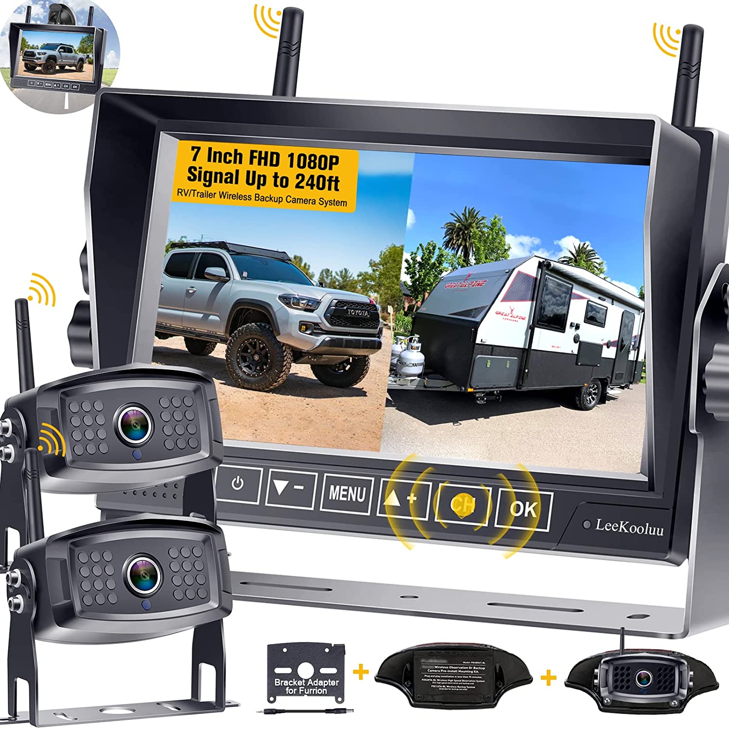 Best RV backup cameras that won't break the bank