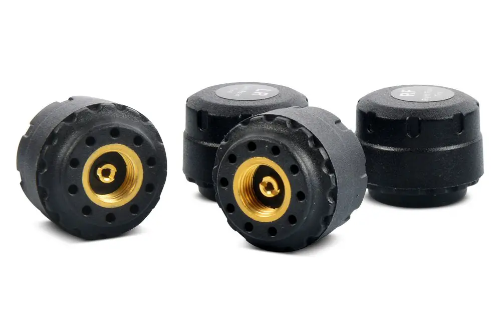non flow through sensor caps for TPMS